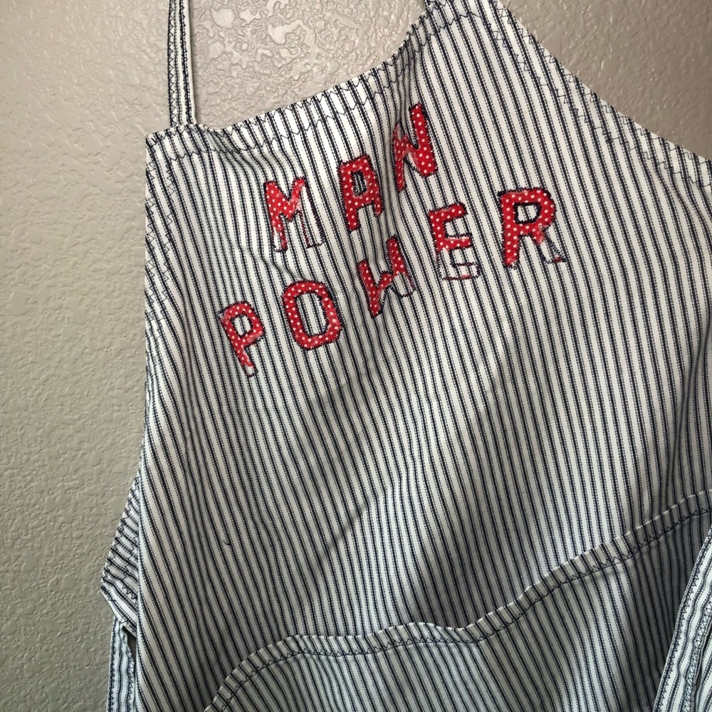 Vintage Man Power Apron | OS